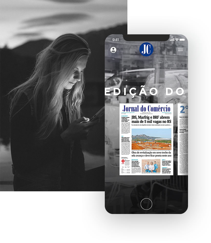 APP iOS Android Development Digital Design - Jornal do Comércio JC - Business News - i94.Co™
