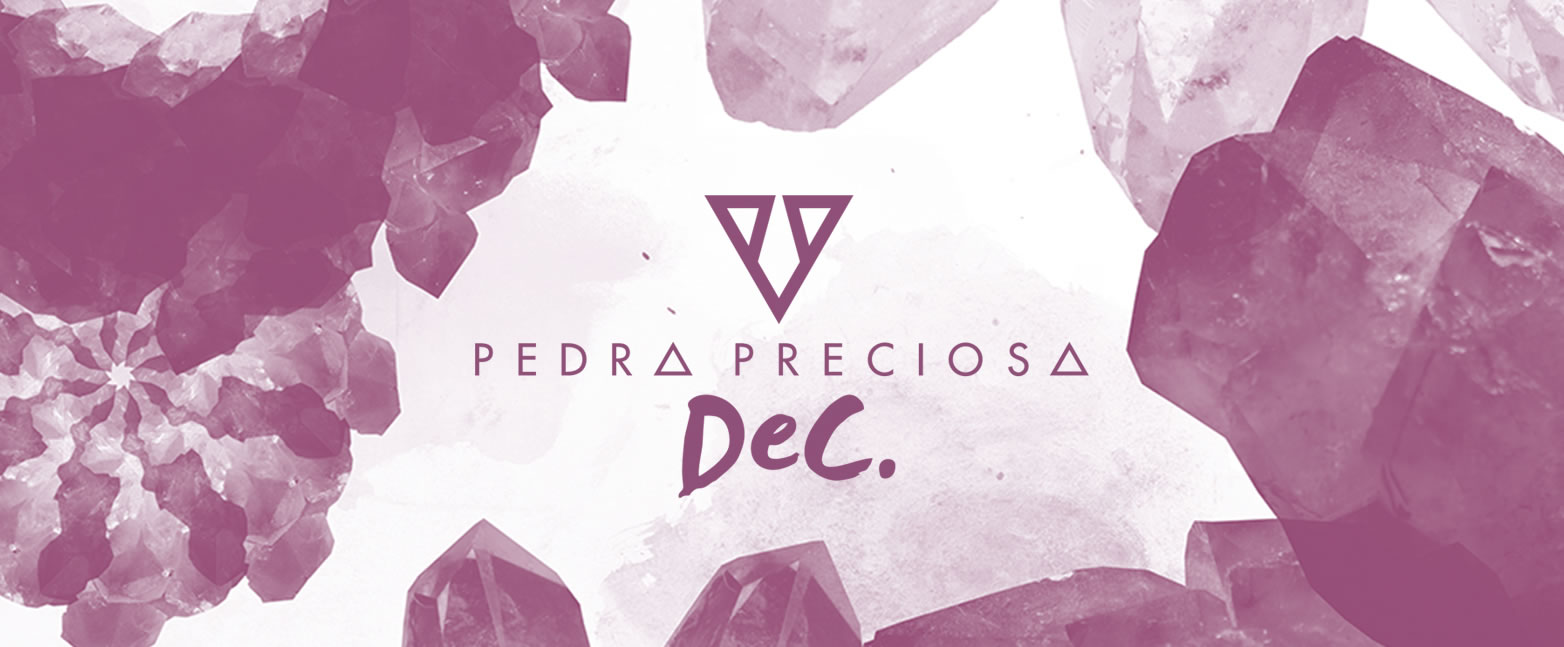 Branding Logo Pedra Preciosa DEC - Mineral Luxury - i94.Co™
