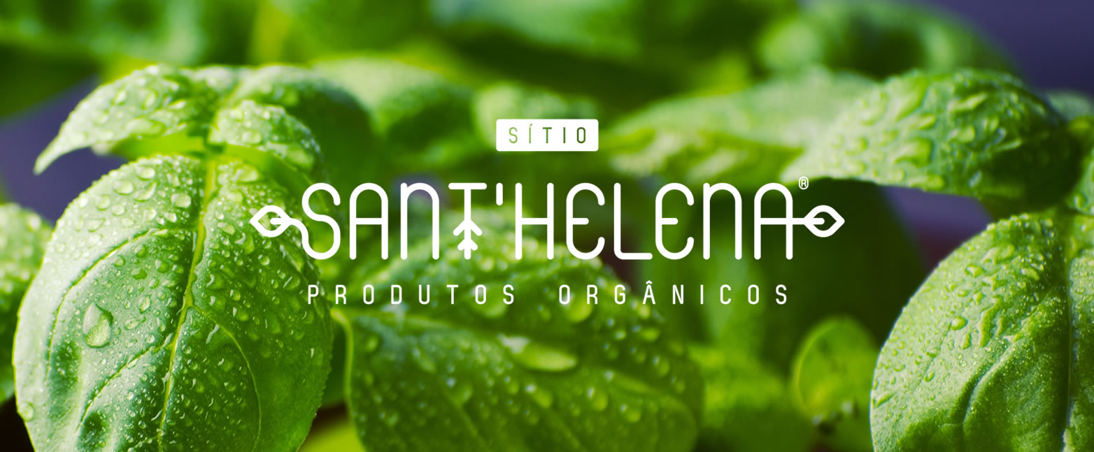 Branding Logo Sítio SantHelena - Organic Food - i94.Co™